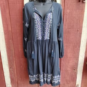 Knox Rose Embroidered Dress